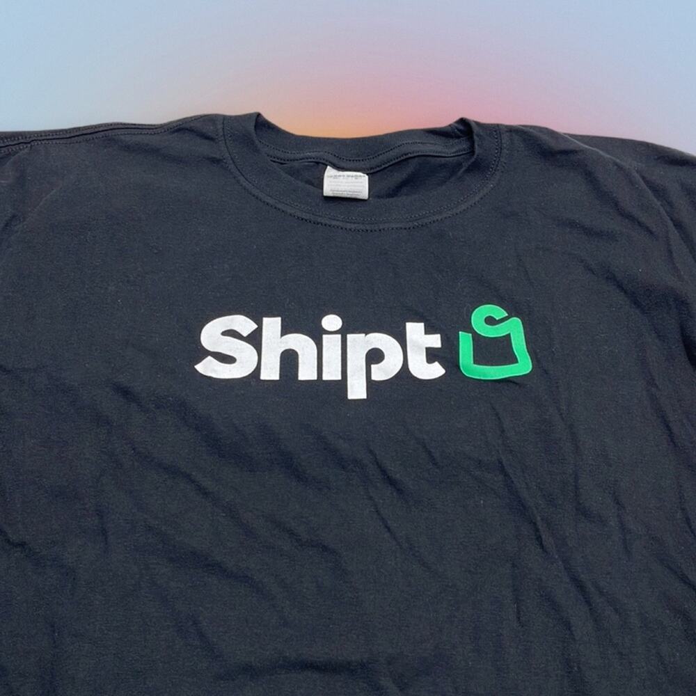 SHIPT Women’s XL Black Tee Shirt